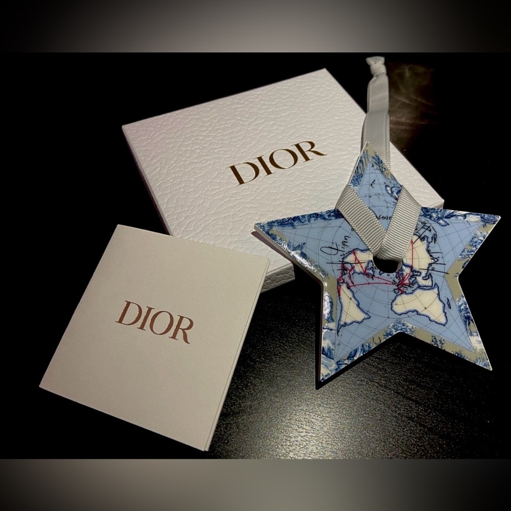 Dior Blue Star Ornament Ceramic Fragrance Diffuser NWB VIP Gift - Picture 2 of 10
